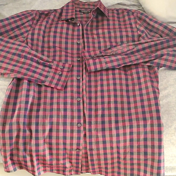 Men's Large Tall button-up shirt - Picture 1 of 2